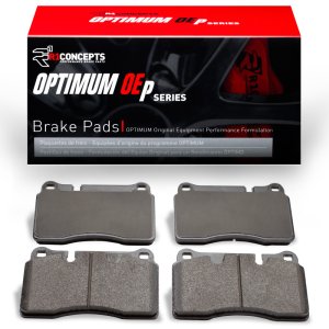 Aston Martin DB9 Brake Pads - Front - R1 Concepts - Optimum OE - `05-`12